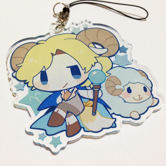 八葉星座アクリルキーホルダー
