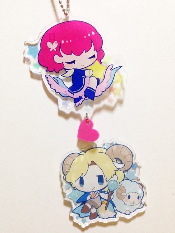 八葉星座アクリルキーホルダー