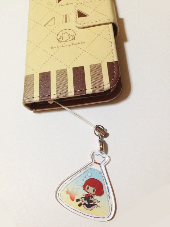 梓ちゃん金魚すくいキーホルダー