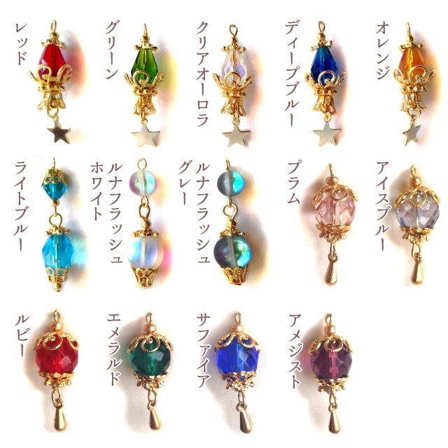 魔法都市のランタンの片耳イヤリング ゴールド