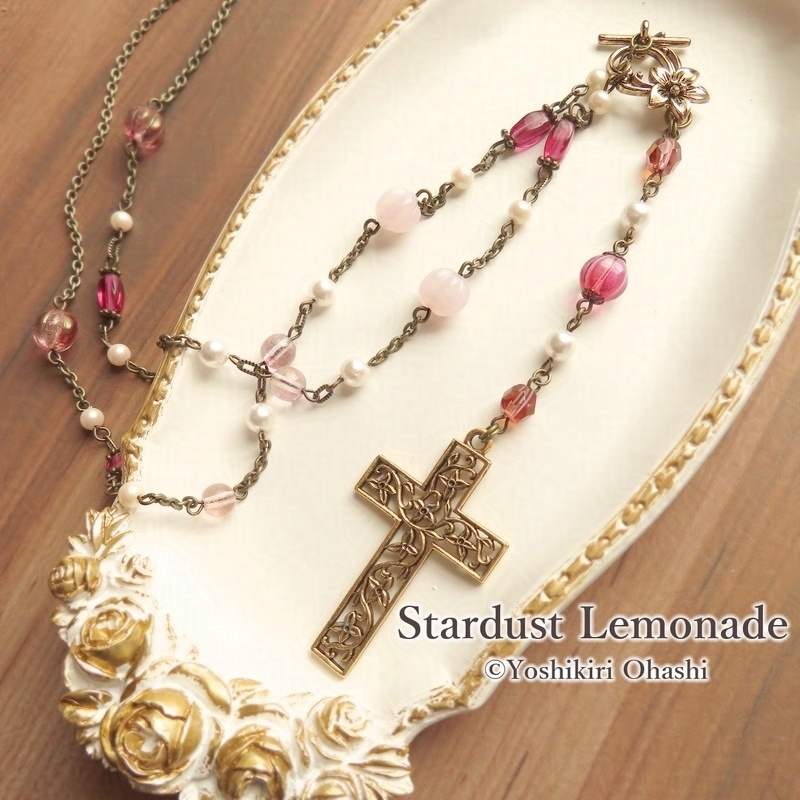 花のロザリオ ネックレス - Stardust Lemonade - BOOTH