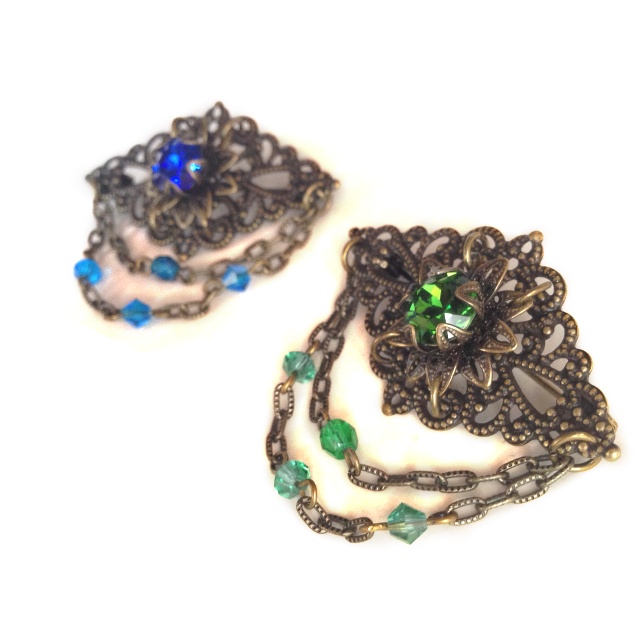 エレメントジュエルのブローチ