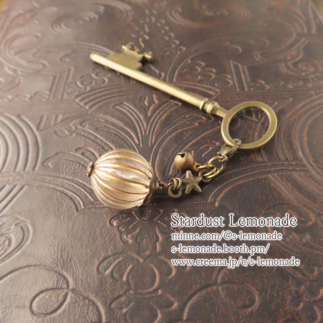 魔法学園寮の鍵 ペンダント+カニカンチャーム