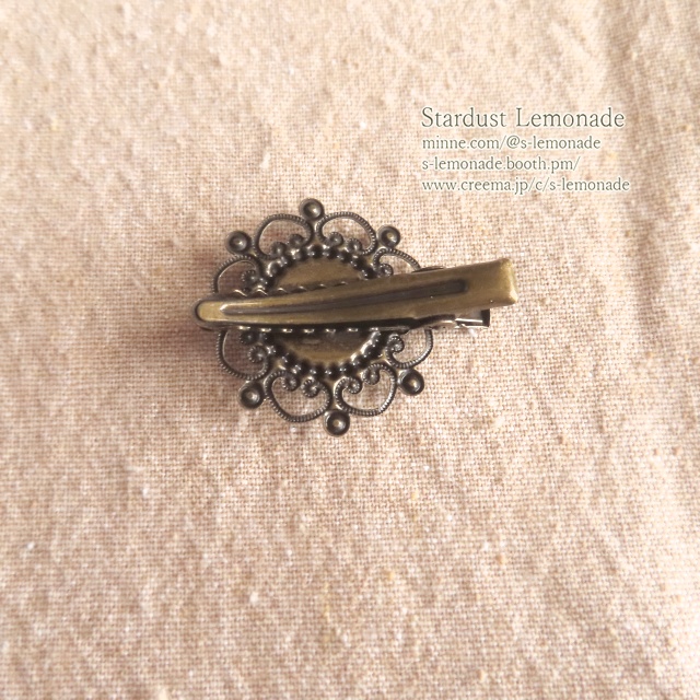 【全5色】エレメントジェムの髪飾り