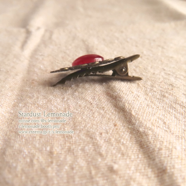 【全5色】エレメントジェムの髪飾り