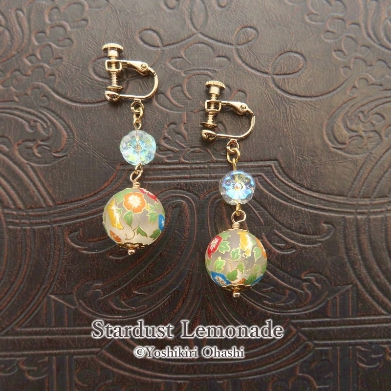 朝顔の耳飾り 透