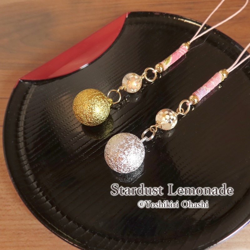 春呼びの水琴鈴 ストラップ