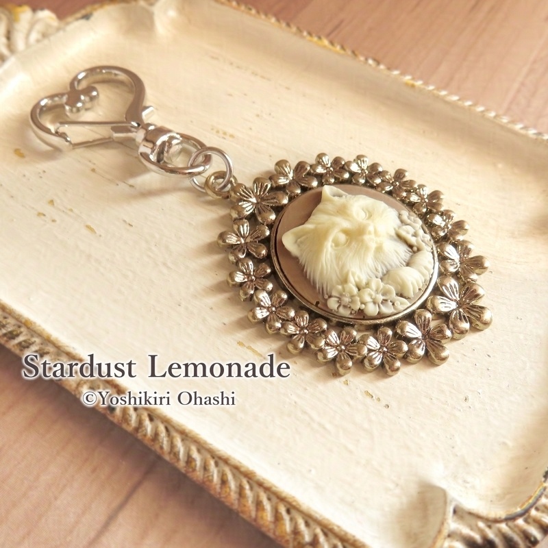 ある猫の肖像 バッグチャーム