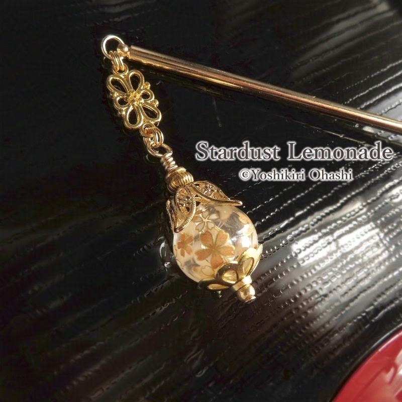 桜灯籠のかんざし