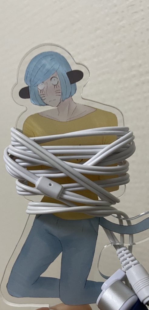 ニョン イヤホンホルダーアクスタ