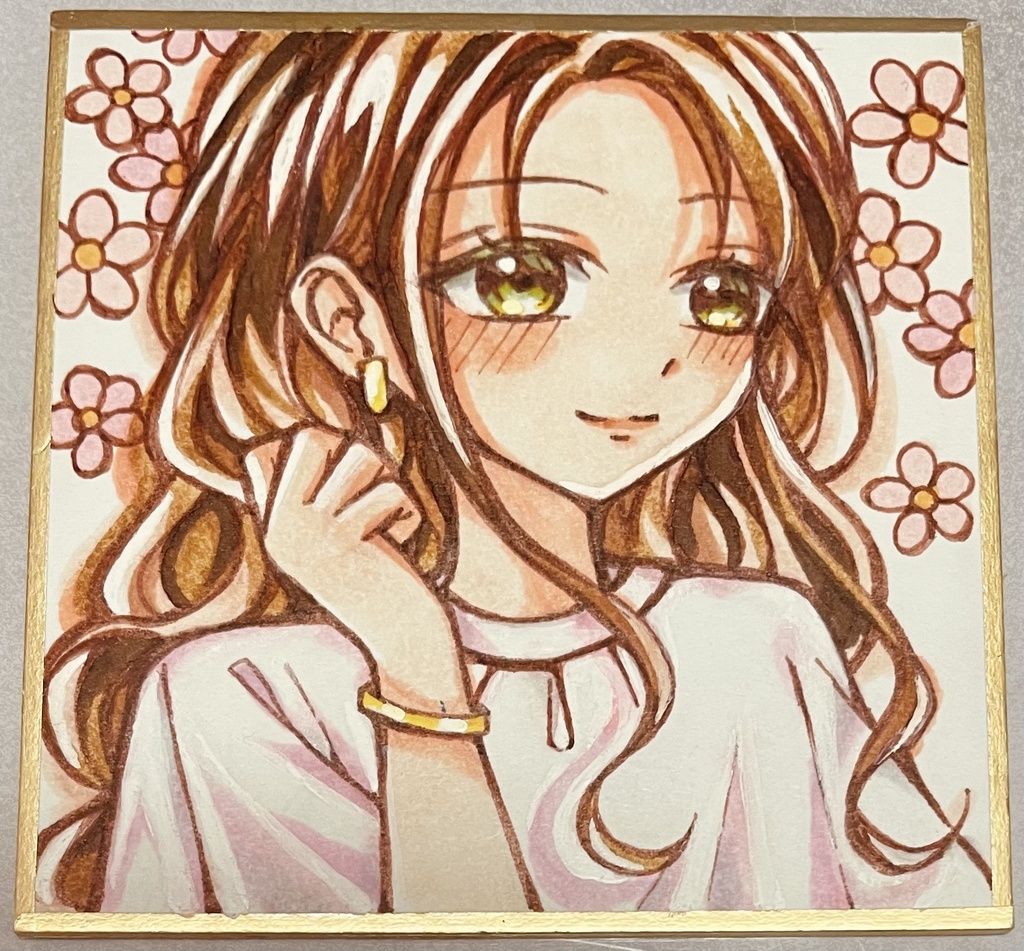 豆色紙①