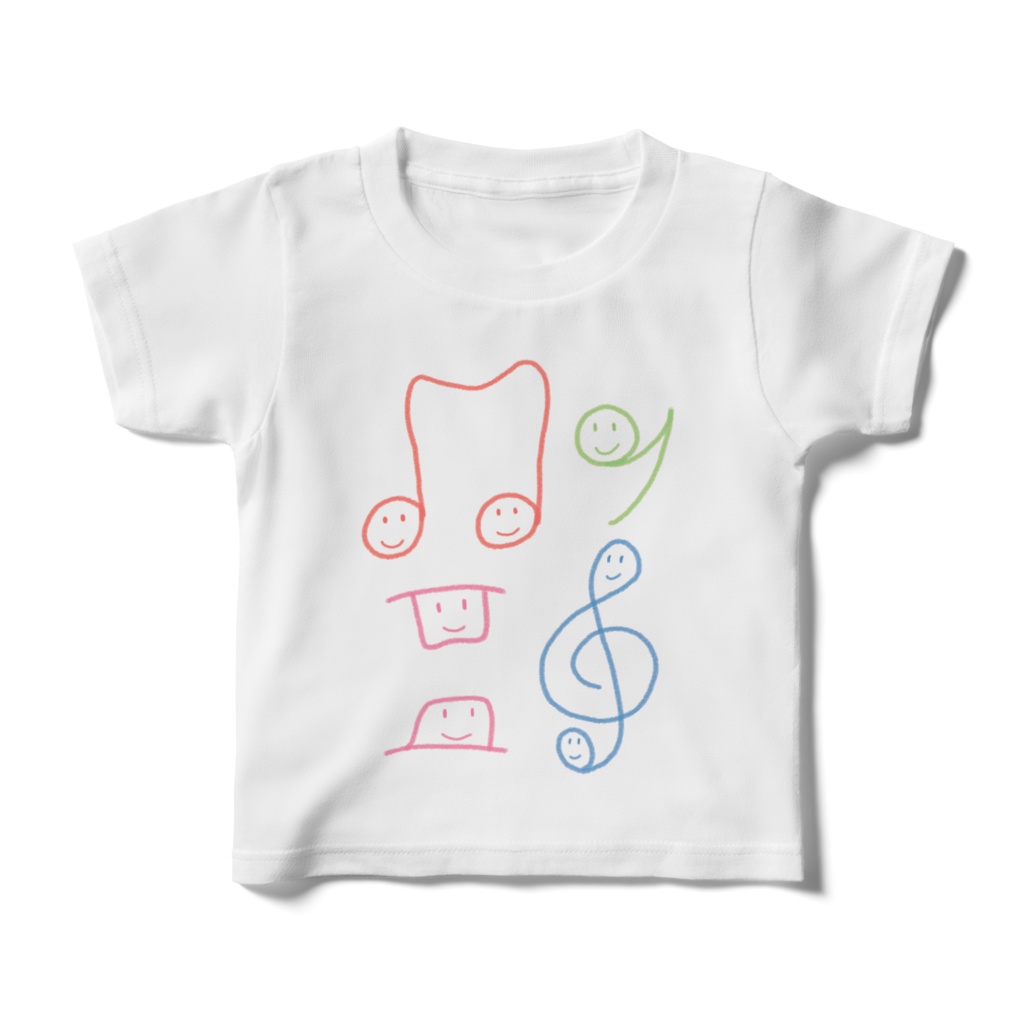 キッズTシャツ おんぷ