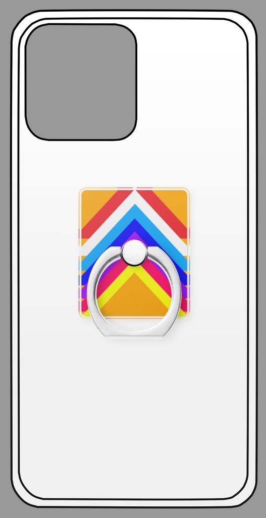 スマホリング カラー三角