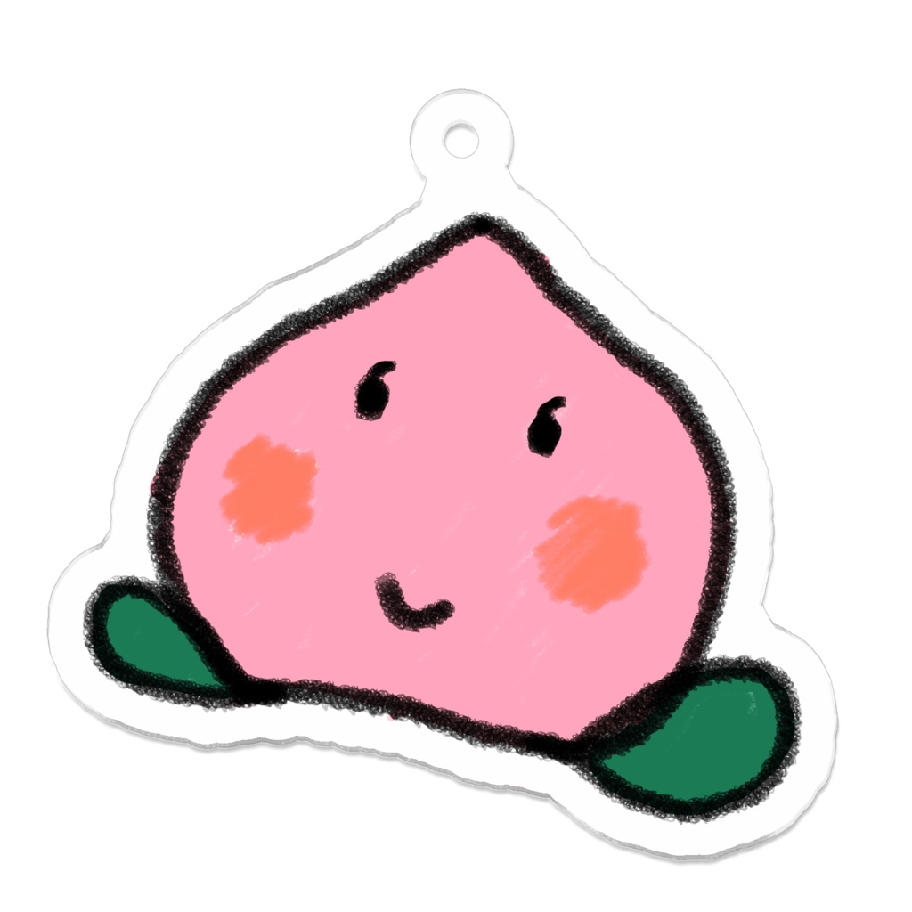 アクリルキーホルダー ももちゃん