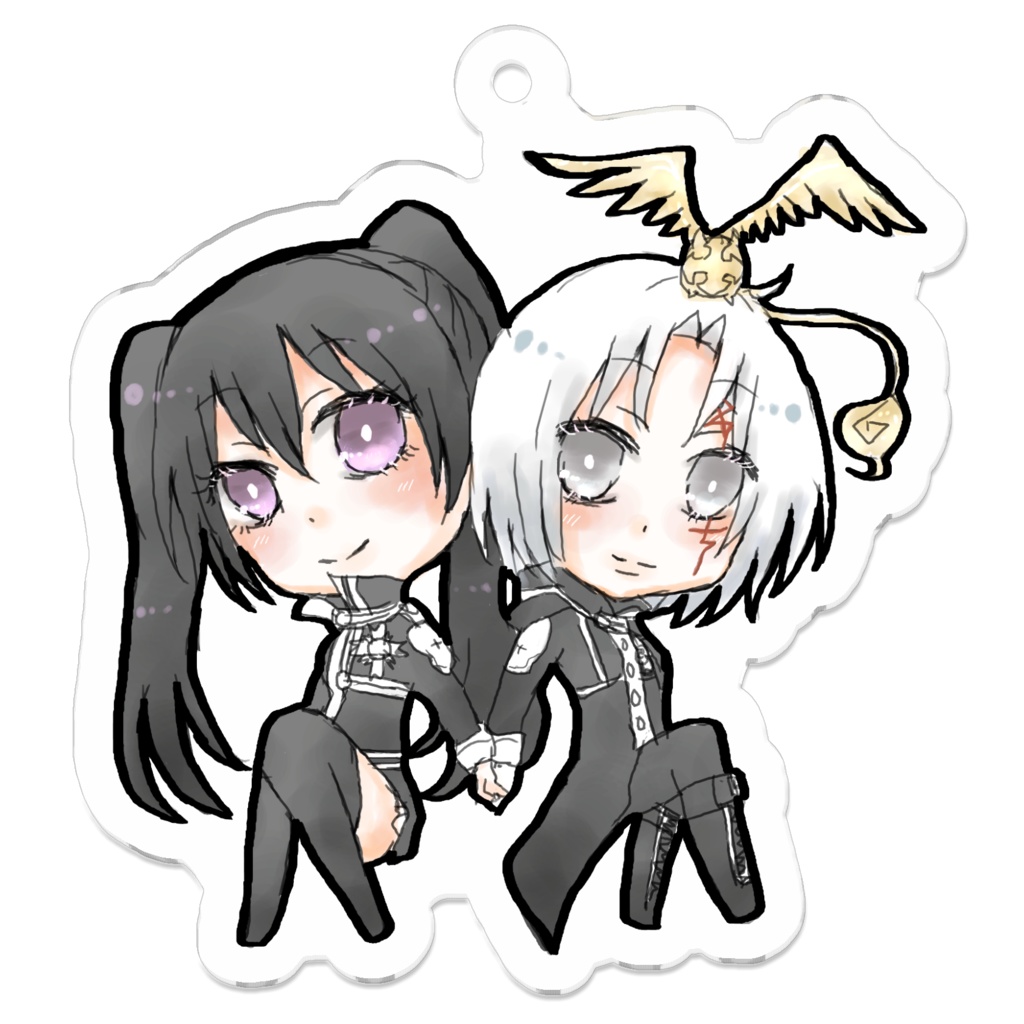 アレリナ　アクリルキーホルダー