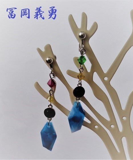 鬼滅の刃 柱イメージイヤリング