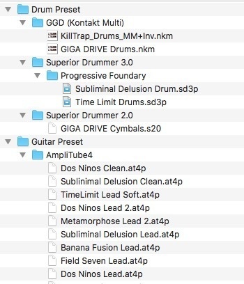 【無料】BLACK ALBUM 3 アンプシミュレーター&ドラム音源プリセットパック