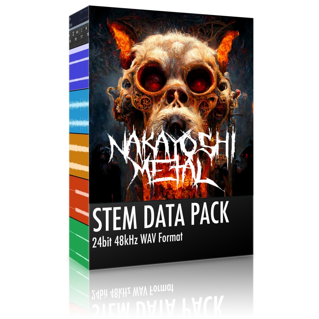 NAKAYOSHI METAL ギタータブ譜面 + ステムデータ
