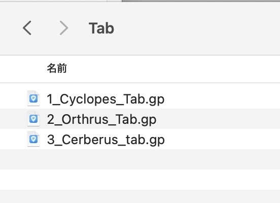 NAKAYOSHI METAL ギタータブ譜面 + ステムデータ