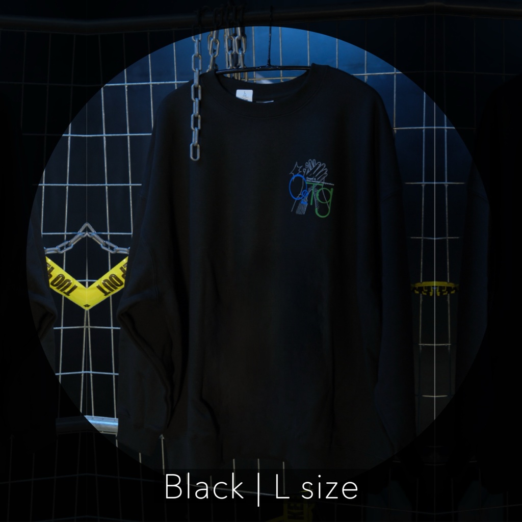 O2Tgビッグシルエット トレーナー(全2色)