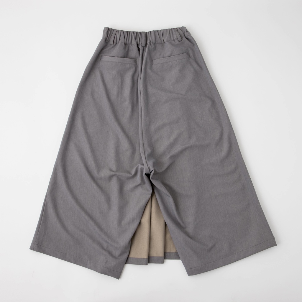Wrap wide pants ラップワイドパンツ（mamu online）