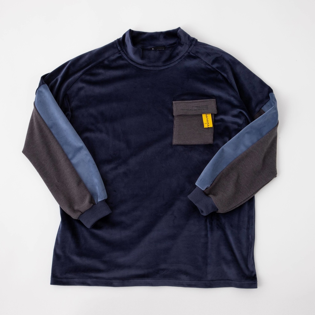 Velvet HighNeck Pullover(ベロアハイネックプルオーバー)