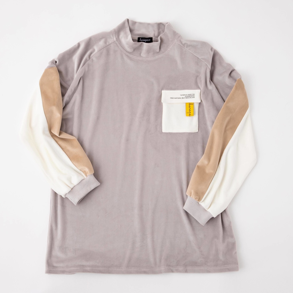 Velvet HighNeck Pullover(ベロアハイネックプルオーバー)