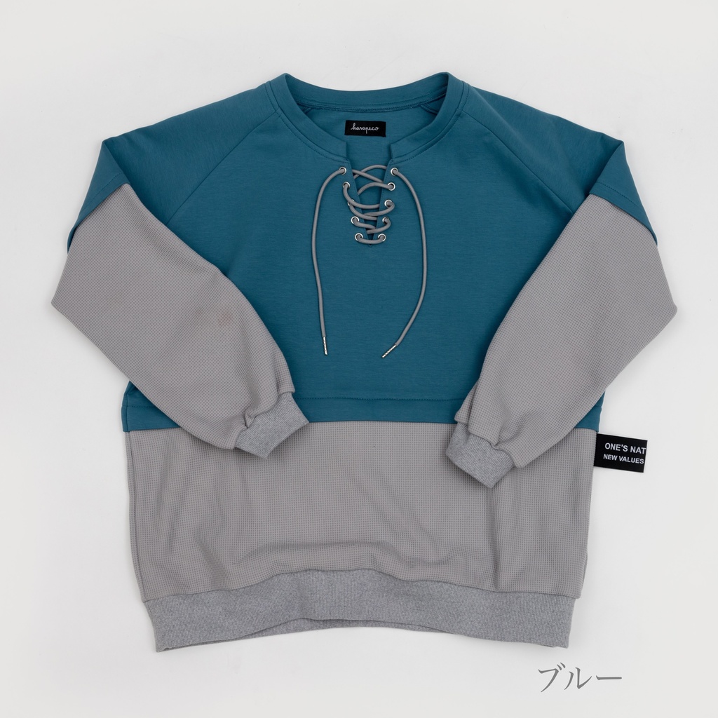 Laceup Pullover(レースアッププルオーバー)