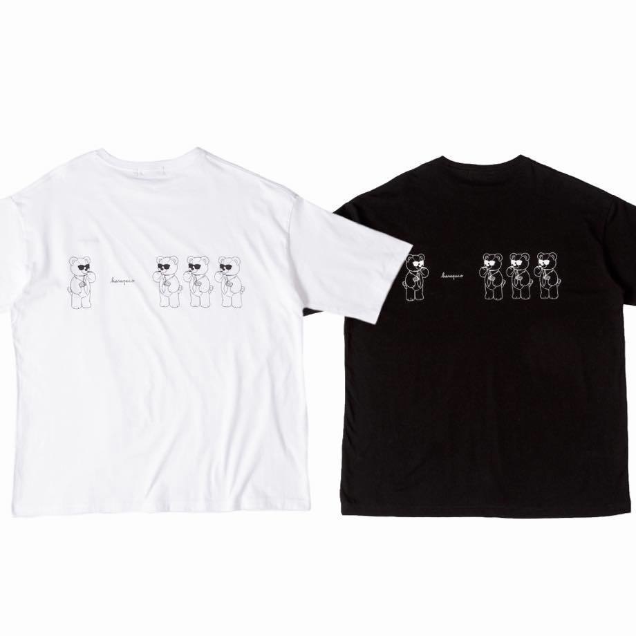 Print Tee[Bear/cigarette]（プリントTシャツ[クマ/cigarette]）