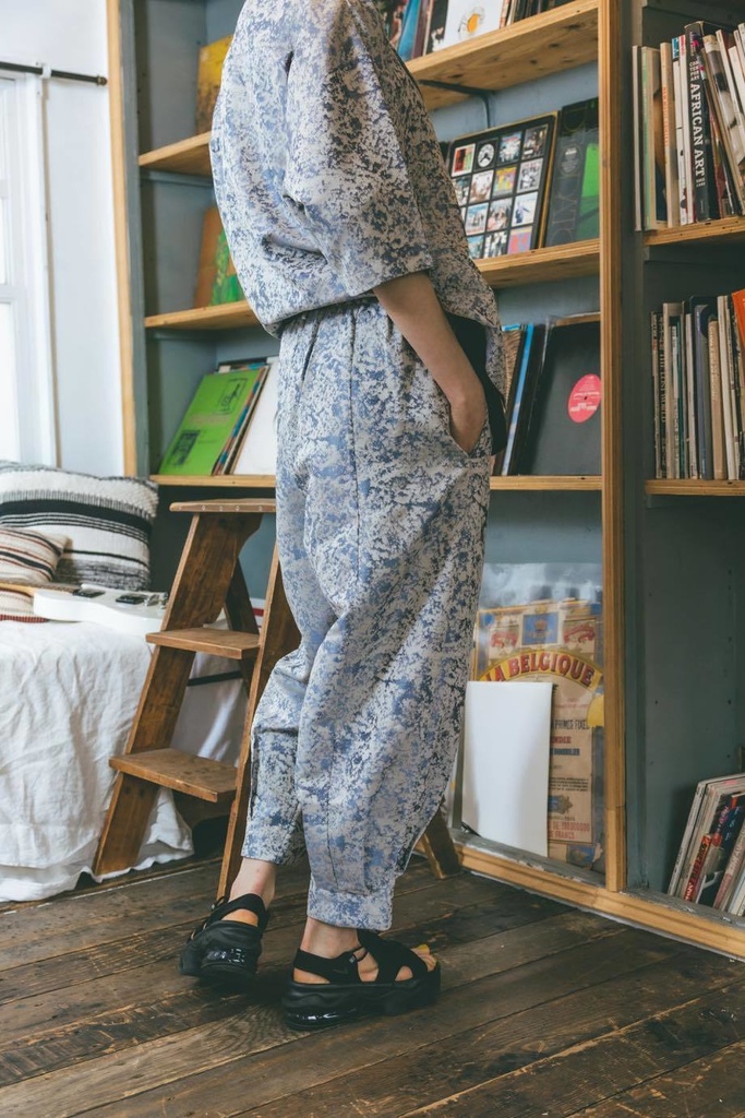 Jacquard Tapered Pants(ジャガードテーパードパンツ)