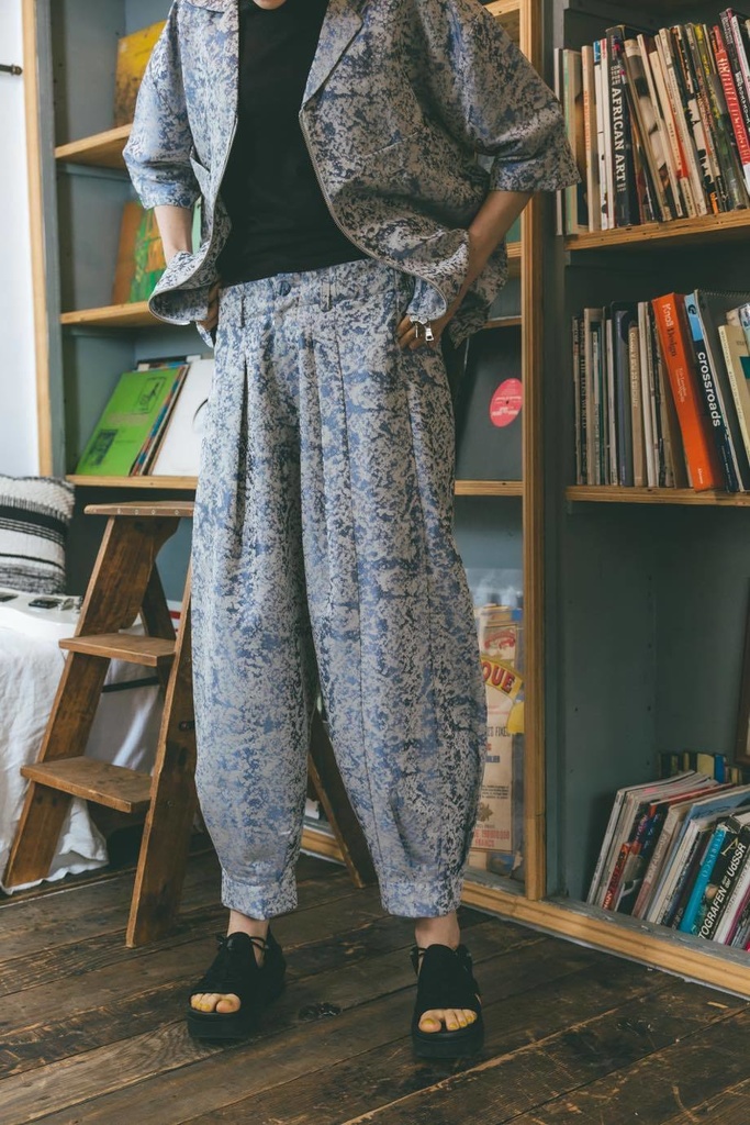 Jacquard Tapered Pants(ジャガードテーパードパンツ)