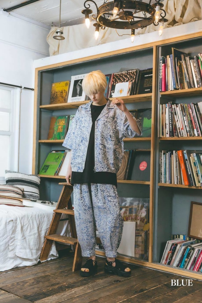 Jacquard Tapered Pants(ジャガードテーパードパンツ)