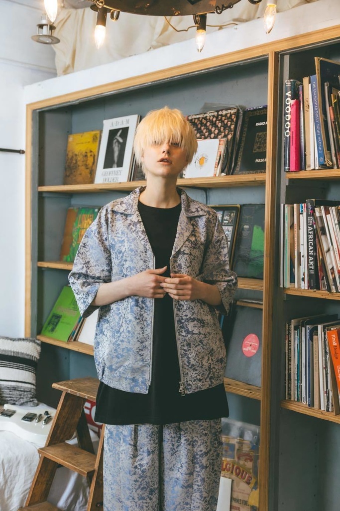 Jacquard Shirts Jacket(ジャガードシャツジャケット)