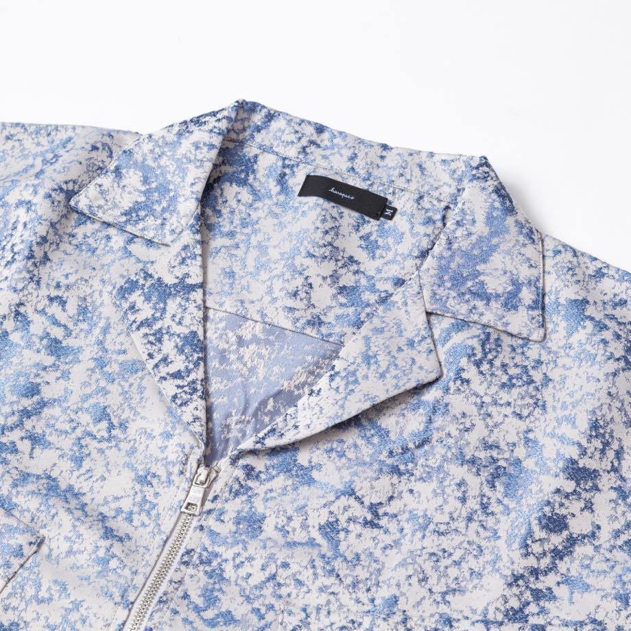 Jacquard Shirts Jacket(ジャガードシャツジャケット)