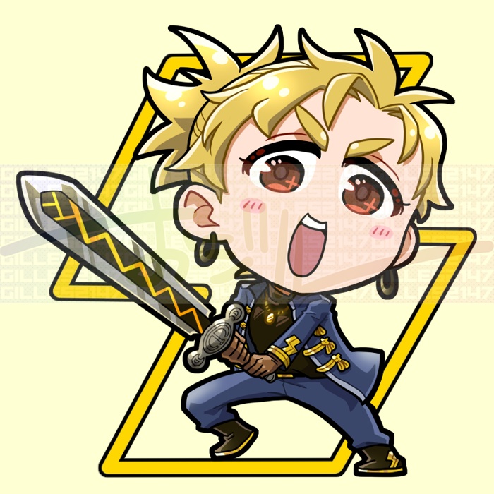 サンダー・リボスアクリルキーホルダー