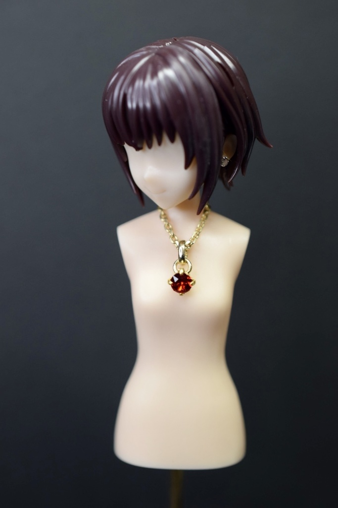 1/12ドール用ネックレス【誕生石カラー】