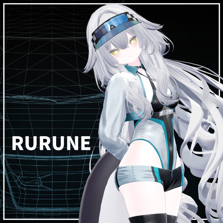 【VRChat想定】RACE QUEEN【5アバター対応】