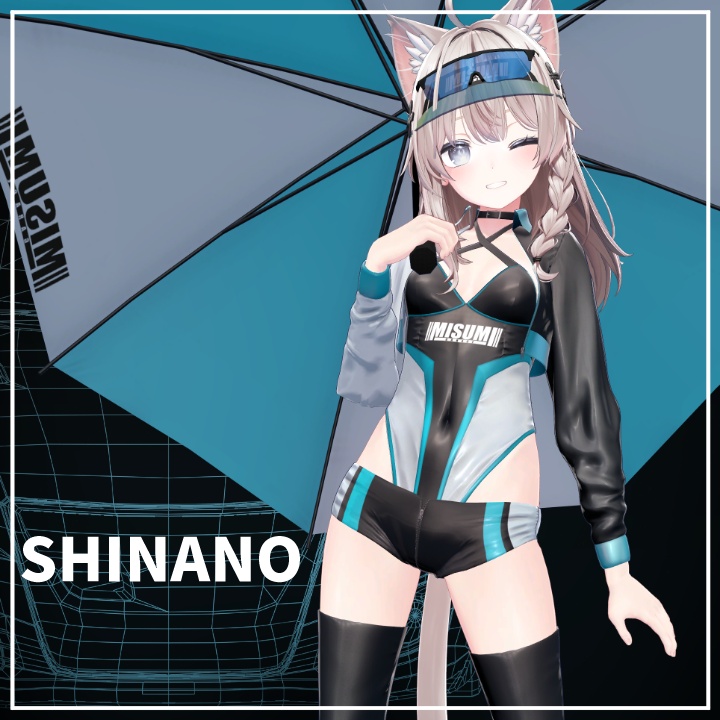 【VRChat想定】RACE QUEEN【5アバター対応】