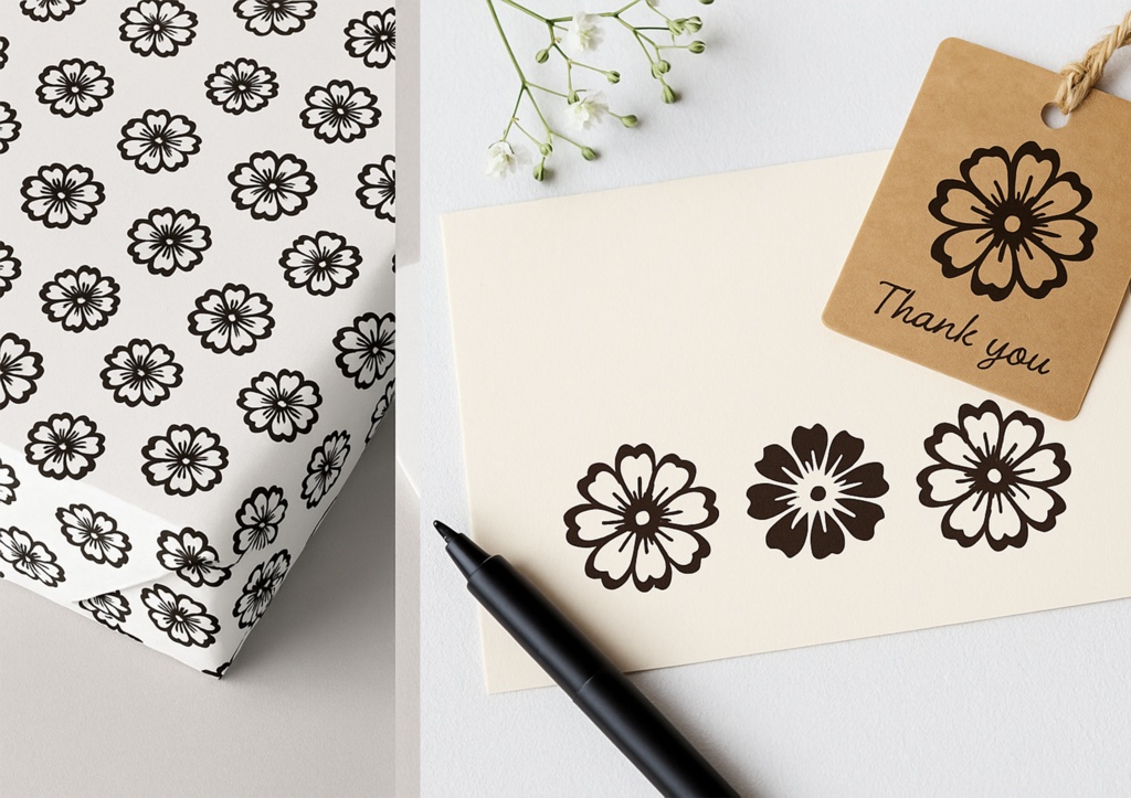 【無料】手描き 花素材②データ