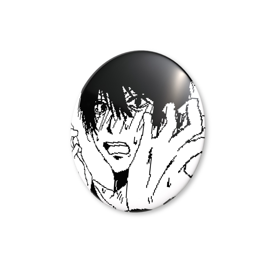 【缶バッチ(56mm)】怪異くん オリジナル缶バッチ【全4種類】