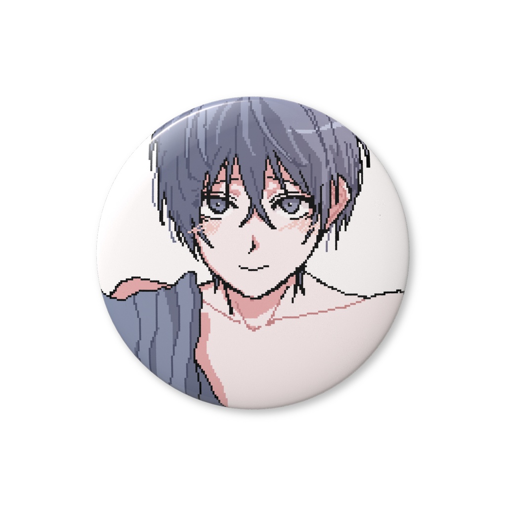 【缶バッチ(56mm)】人魚の肉 オリジナル缶バッチ【全1種類】