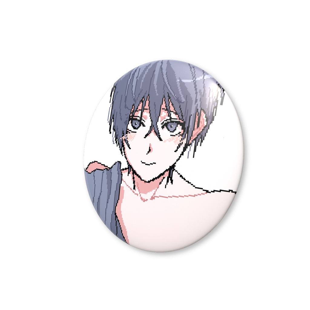 【缶バッチ(56mm)】人魚の肉 オリジナル缶バッチ【全1種類】