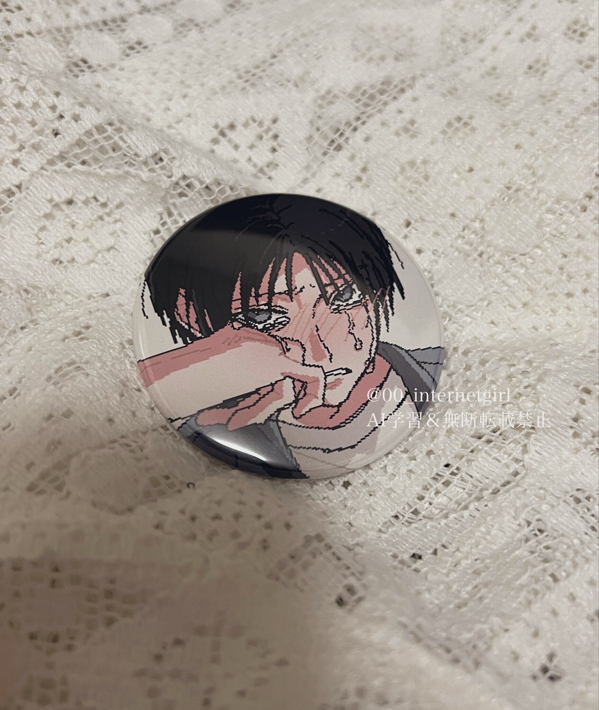 【缶バッチ(56mm)】人魚の肉 オリジナル缶バッチ【全1種類】