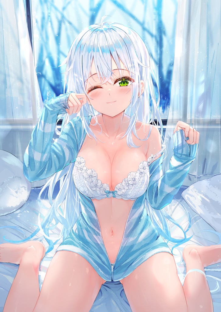 白髪の妹ちゃん　B2タペストリー