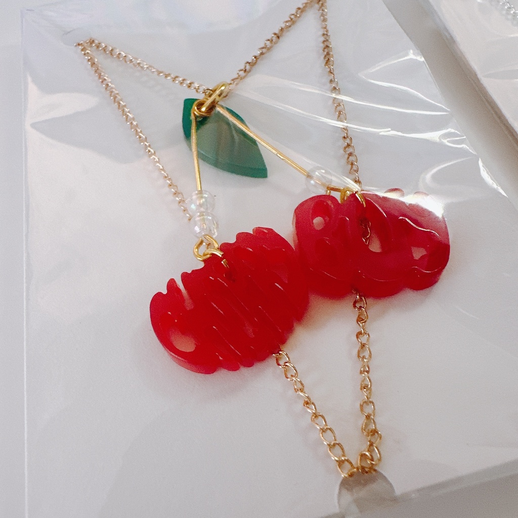 Cherry Boy Necklace🍒