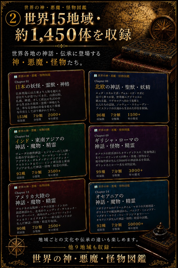 世界の神・悪魔・怪物図鑑