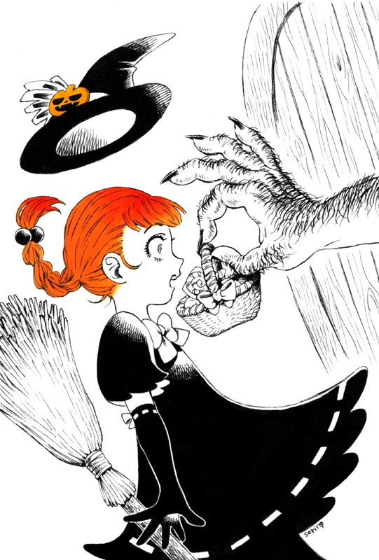 【原画】ハロウィンカードA