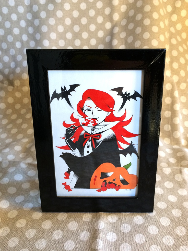 【原画】ハロウィンカードB