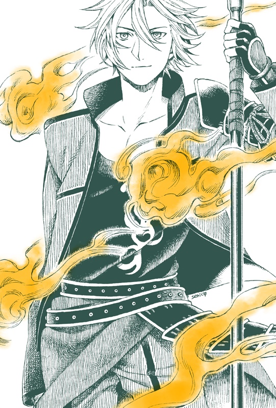 【刀剣乱舞】東西槍ポストカード