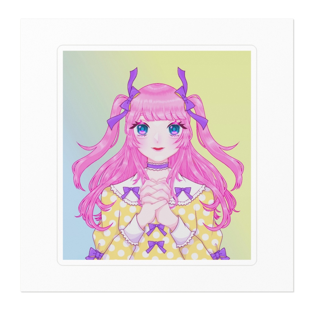 むすんでステッカー